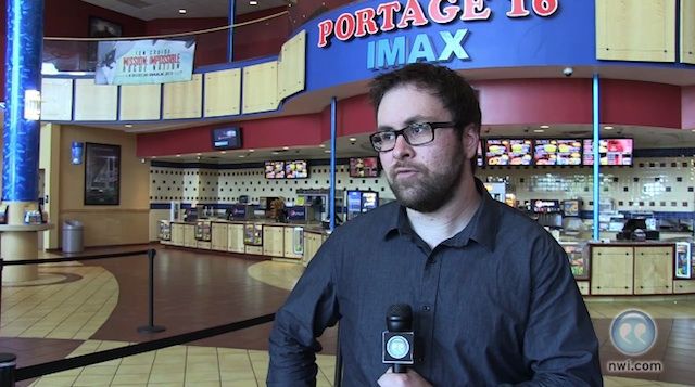 Alex Srednoselac, shift supervisor at Portage 16 IMAX